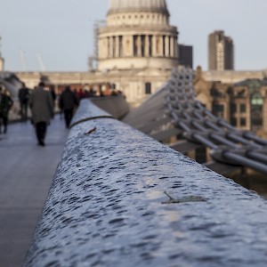 Millenium bridge is one of my favourites and there is always something new to see.